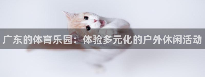 乐视体育官网入口：广东的体育乐园：体验多元化的户外休闲活动